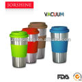 Tasse de voyage en acier inoxydable, tasse de voyage Double paroi en acier inoxydable